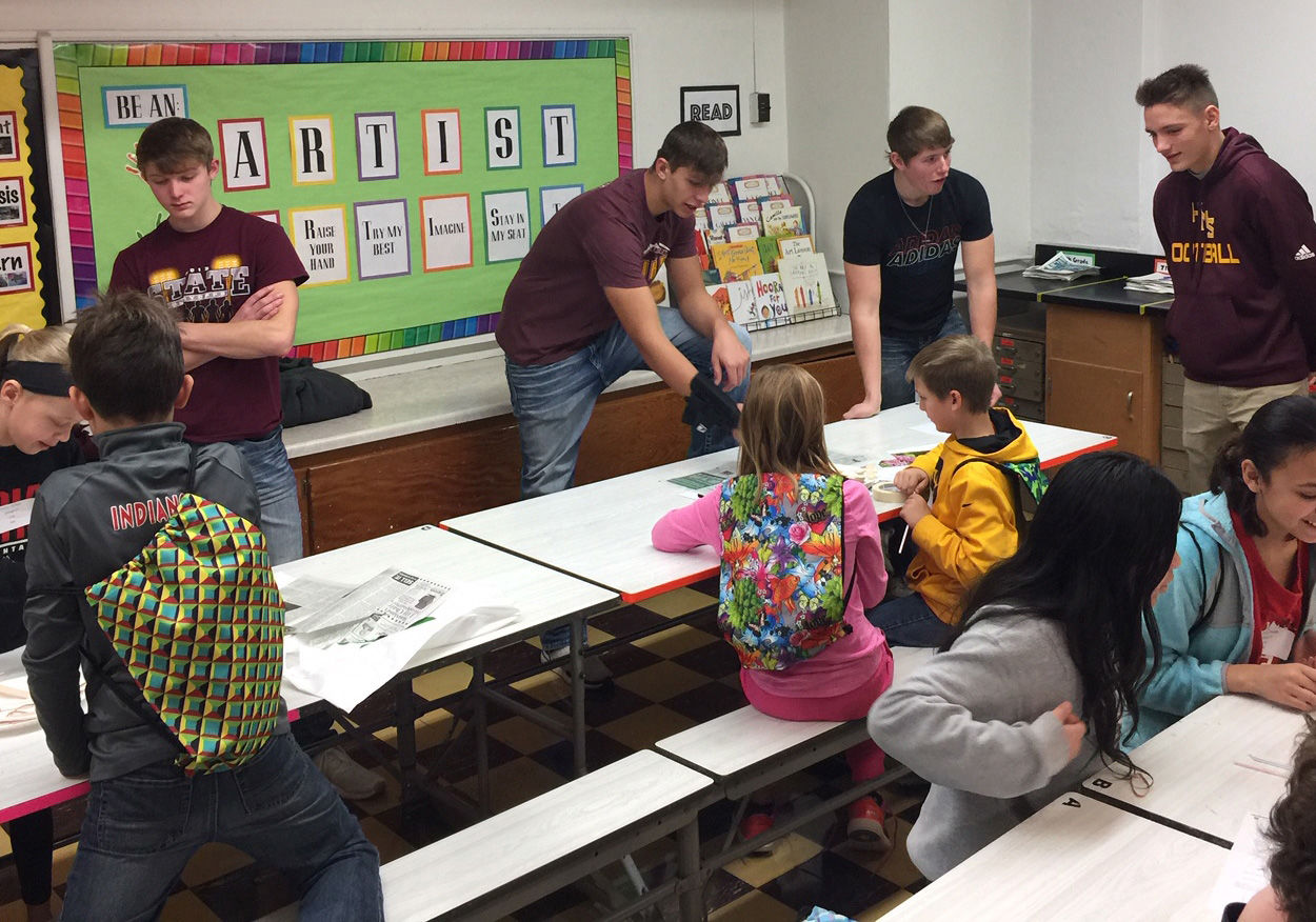 H-M-S students teach at STEM Festival